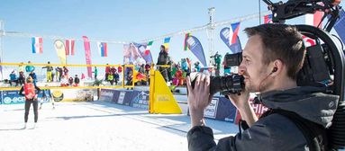 Komplette Produktion: "Snow Volleyball Worldtour 2019" Wagrain | FIVB + CEV
